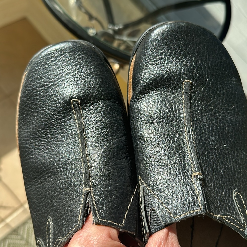 Bass 9 Go-to-Comfort EUC LIKE NEW Colton Leather Loafers  Black / Dark Brown..? - Picture 9 of 9